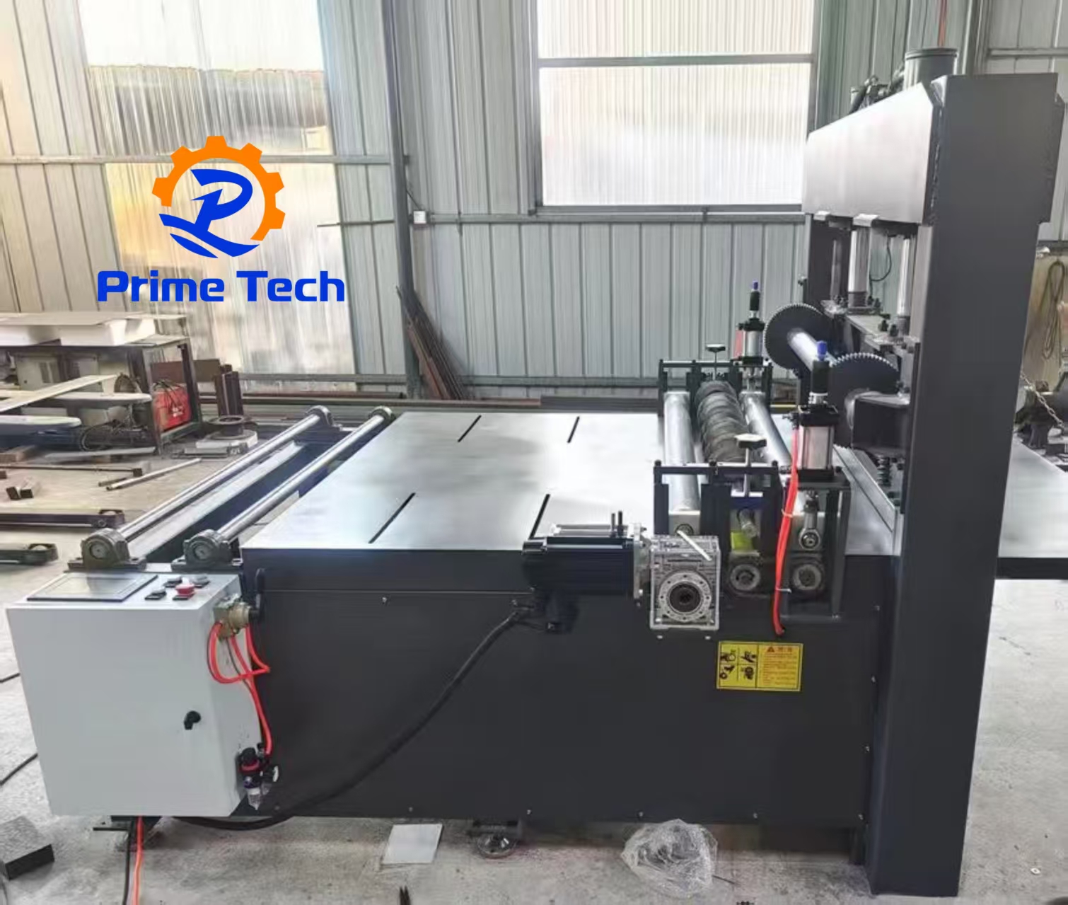 Multi-functional industrial material cutting machine